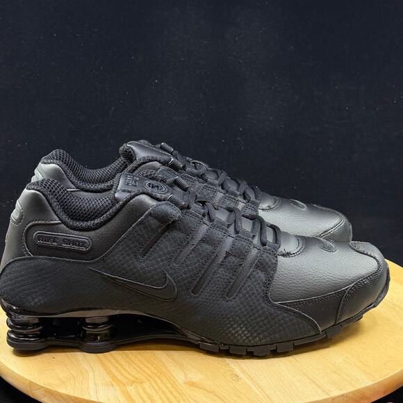 Nike Shox NZ Shoes Triple Black 378341-001 Men\'s Size 10.5 NEW Sneakers main image 8